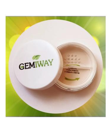 GEMIWAY Powder-Once Basing Mineral satin Silk Cream 4 g SPF 15 - Buy Online on GoSupps.com