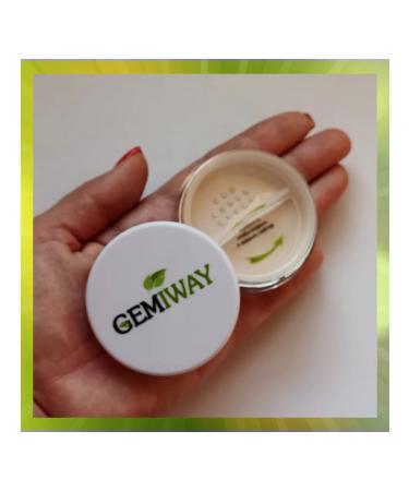 GEMIWAY Powder-Once Basing Mineral satin Silk Cream 4 g SPF 15 - Buy Online on GoSupps.com