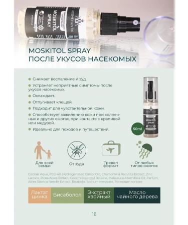 KOSMETSEVTIK Body lotion soothing from insect bites