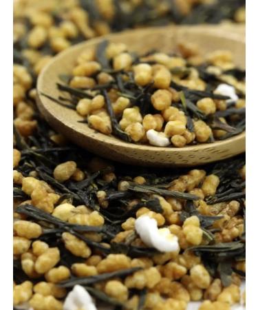 KIWAMI Japanese Green Tea Genmaych Premium 50 grams Ariake - Buy Online on GoSupps.com