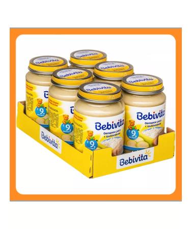 Bebivita Puree with pieces "Vegetable stew with chicken" from 9 months 6x190g - Buy Online on GoSupps.com