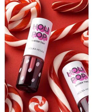Holika Holika Persistent Korean tint for lips shade 01 scarlet Holi Pop 9 ml - Buy Online on GoSupps.com