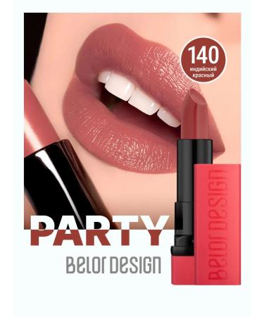 BELOR DESIGN Moisturizing lipstick tone 140