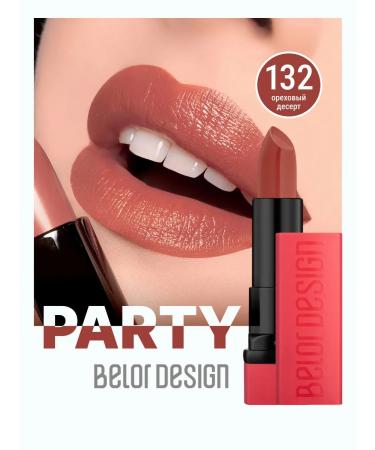 BELOR DESIGN Moisturizing lipstick tone 132
