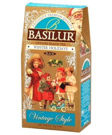 Basilur Tea vintage winter holidays - Buy Online on GoSupps.com