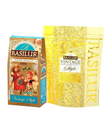 Basilur Tea vintage winter holidays - Buy Online on GoSupps.com
