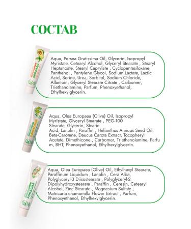 Nevskaya Cosmetics Set of creams olive chamomile avocado - Buy Online on GoSupps.com