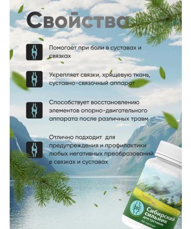 SiberianStrong MSM multivitamins for ligaments Siberian strong joint - Buy Online on GoSupps.com