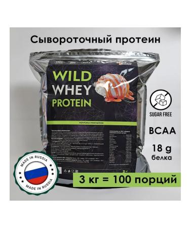 New Form Protein Wild Whey 3000 grams "Pimbir with salt caramel"