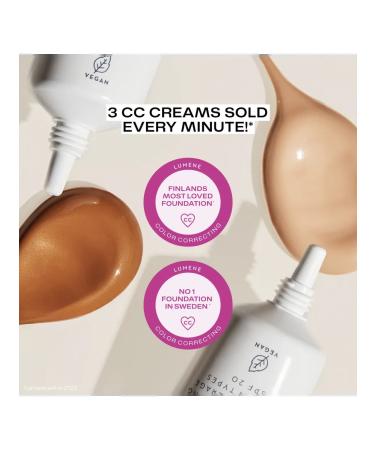 Lumene Tonal SS Cream for Faces 00 Ultra Light Porcelain - Buy Online on GoSupps.com