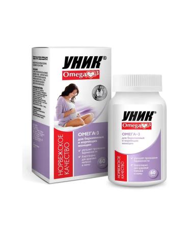 Mom's Joy UNIC Omega-3 for pregnant and lactating women capsules 60