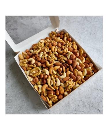 NUTS HELSI Walnut mixture in gift packaging 1000 grams - Buy Online on GoSupps.com
