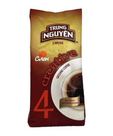 TRUNG NGUYEN Vietnamese coffee ground creative No. 4 (Creative No. 4) - 250 gr - Buy Online on GoSupps.com