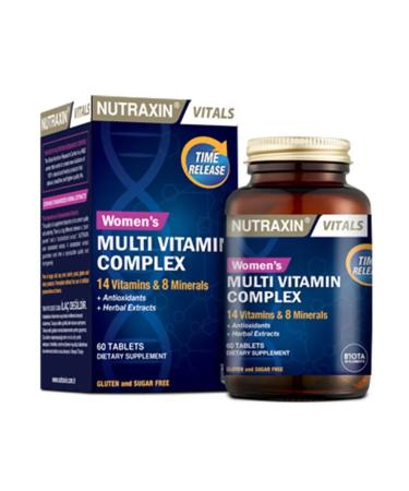 NUTRAXIN Women's vitamins Multi Vitamin Complex 60 tablets - Buy Online on GoSupps.com