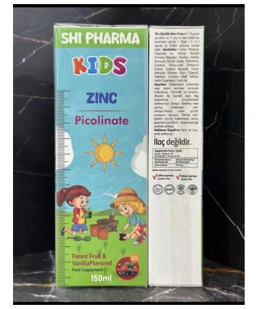 shi pharma Kids Zinc Picolinate Syrup 150 ml