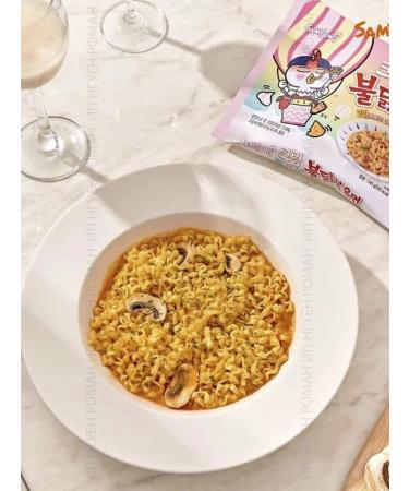 Samyang Buldak Korean noodles (Ramen) Samyang Cream Carbonara carbonara - Buy Online on GoSupps.com