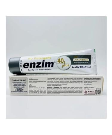 ENZYME Anti -aging toothpaste (120g) with colostrum 40 plus - Buy Online on GoSupps.com