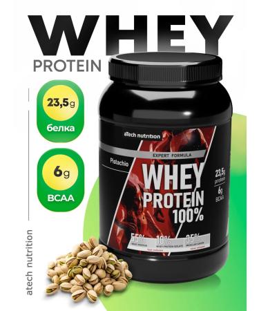 aTech nutrition Protein serum Whey Protein pistachio 900 g