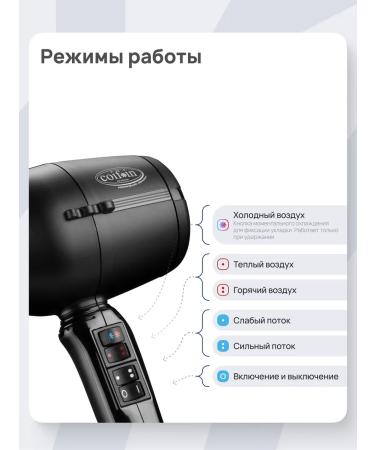 COIFIN Hair dryer EV2 R - Buy Online on GoSupps.com