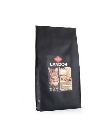 LANDOR For cats sensitive digestion turkey duck 10kg - Buy Online on GoSupps.com