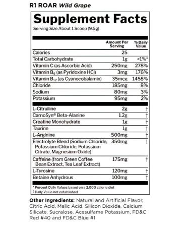 Rule One R1 Rule One Roar Pot. Complex 30 servings (Persian mango) - Buy Online on GoSupps.com