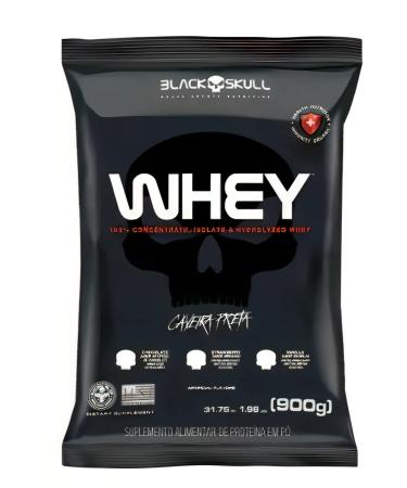 Black Skull Refil Whey serum protein 900 g vanilla
