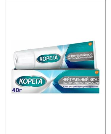 Korega Extra strong cream for dentures neutr. Taste 40g