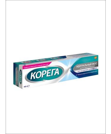 Korega Extra strong cream for dentures neutr. Taste 40g - Buy Online on GoSupps.com