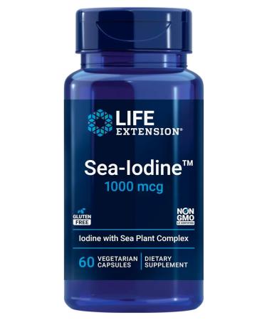 Life extension Iodine sea sea-iodine 1000mkg 60 vegets of capsules