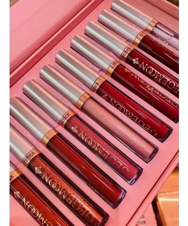 KOMA Professional Set of matte lipsticks and lip glosses 10 pcs - Buy Online on GoSupps.com