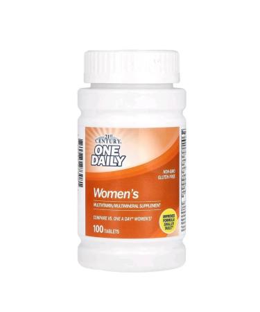 21st Century One Daily Women's Vitamins for women 100 tablets - Buy Online on GoSupps.com