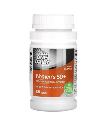 21st Century One Daily Women's 50+ 100 tablets multivitamins