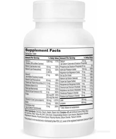 21st Century Senior Men 50+ Multivitamins for men 100 tablets - Buy Online on GoSupps.com