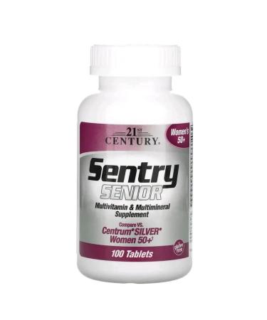 21st Century Senior Women 50+ Multivitamins for women 100 tablets - Buy Online on GoSupps.com
