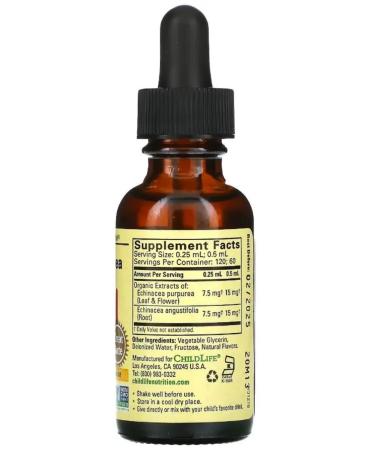 ChildLife Echinacea 30 ml of echinacea - Buy Online on GoSupps.com