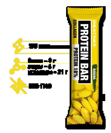 MUST HAVE Protein bars of M shley Protein bar assorted 50 g 20 pcs - Buy Online on GoSupps.com