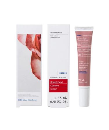 Korres Eye cream from edema and bags under the eyes "Wild Rose" - Buy Online on GoSupps.com