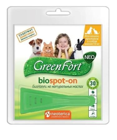 Neoterica Replaced drops for cats of rabbits and dogs up to 10 kg