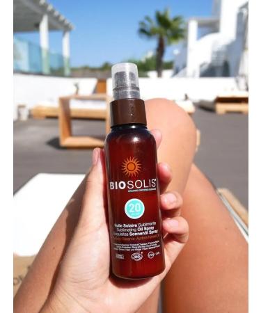 Biosolis Eco moisturizing sunscreen spray SPF20 100 ml - Buy Online on GoSupps.com