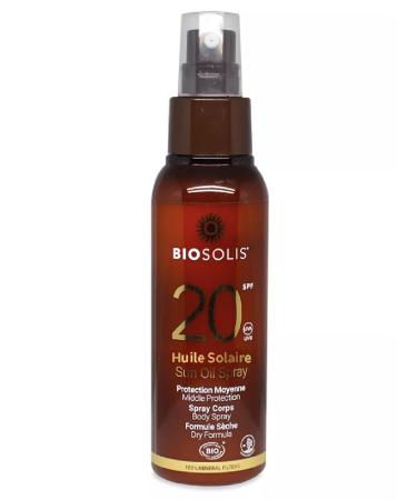 Biosolis Eco moisturizing sunscreen spray SPF20 100 ml - Buy Online on GoSupps.com