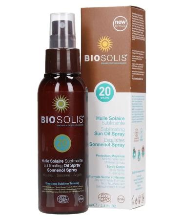 Biosolis Eco moisturizing sunscreen spray SPF20 100 ml - Buy Online on GoSupps.com