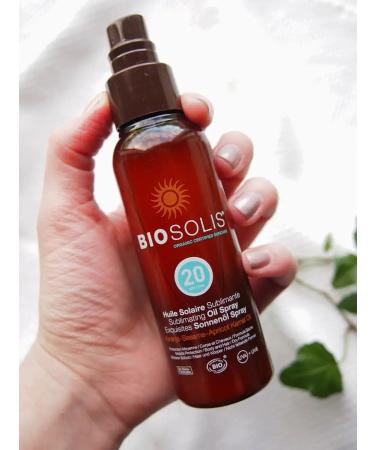 Biosolis Eco moisturizing sunscreen spray SPF20 100 ml - Buy Online on GoSupps.com