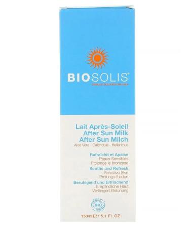 Biosolis Body milk after tanning for sensitive skin 100 ml - Buy Online on GoSupps.com