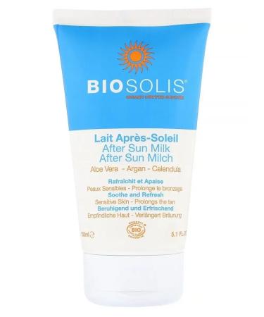 Biosolis Body milk after tanning for sensitive skin 100 ml - Buy Online on GoSupps.com