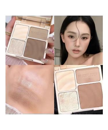EL COSMETICS 4-color highlighter for the face and body - Buy Online on GoSupps.com