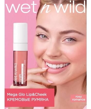 Wet n Wild Face blush creamy creamy mega glo tone Rosy Romance