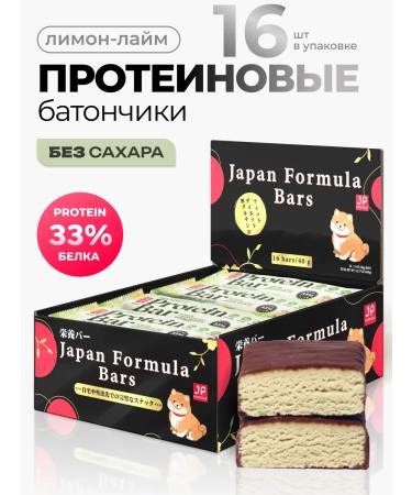 Japan Formula Protein bars without sugar sports 16 pcs