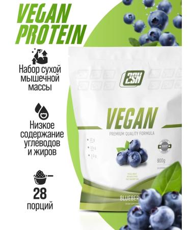 2SN Vegetsky protein blueberries 900g
