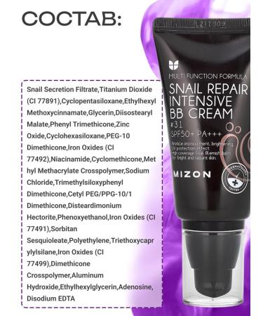 MIZON BB core with mushroom extract Snail 50ml - Buy Online on GoSupps.com