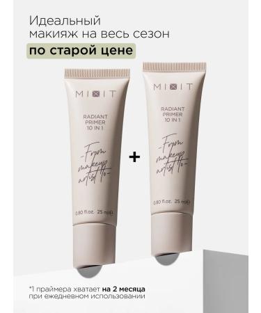 MIXIT Base for facial makeup with SPF 25 Make Up - Buy Online on GoSupps.com